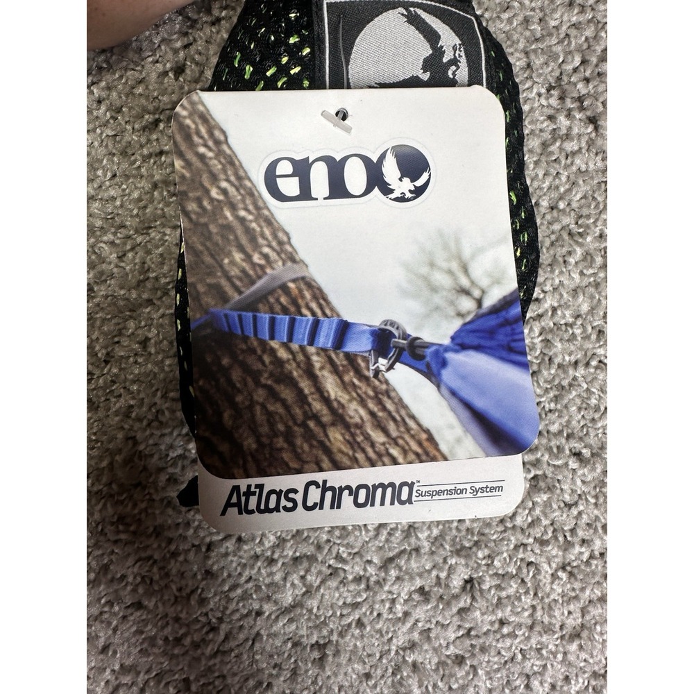 ENO Atlas Chroma Hammock Suspension Straps Tree Friendly 400lb New - Picture 3 of 7